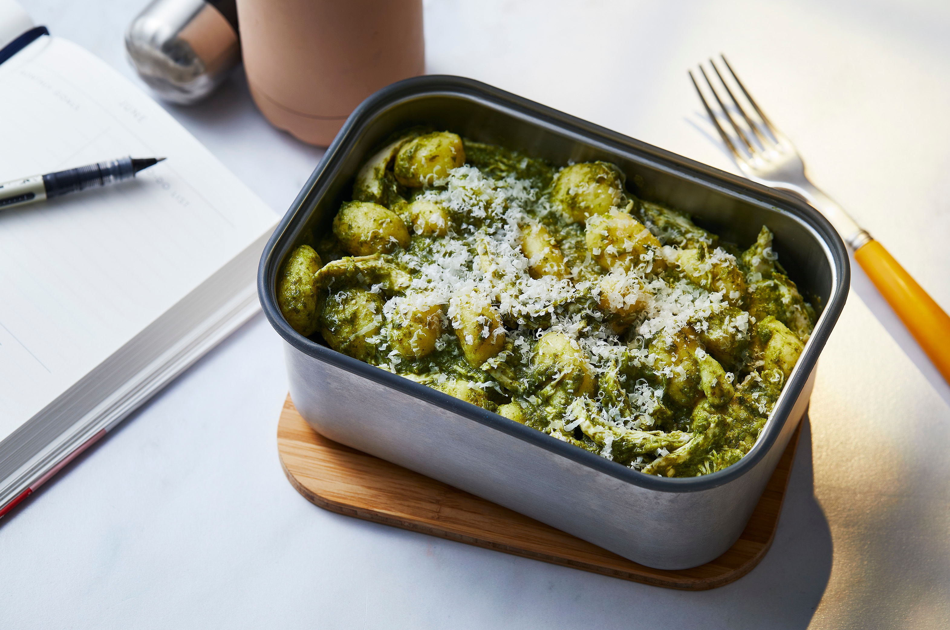 Easy Green Gnocchi with Chicken
