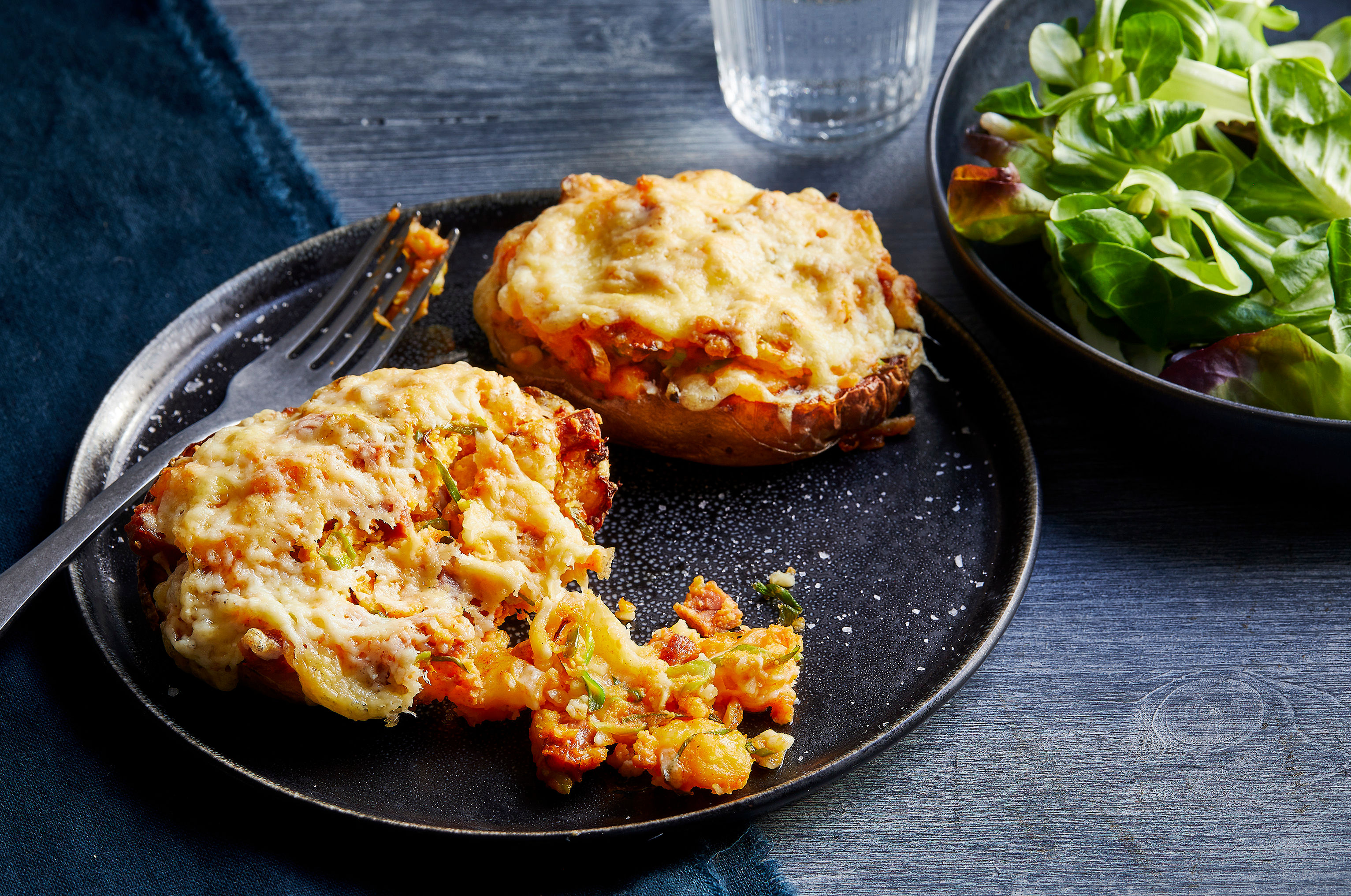 Loaded Cheesy Potato Skins
