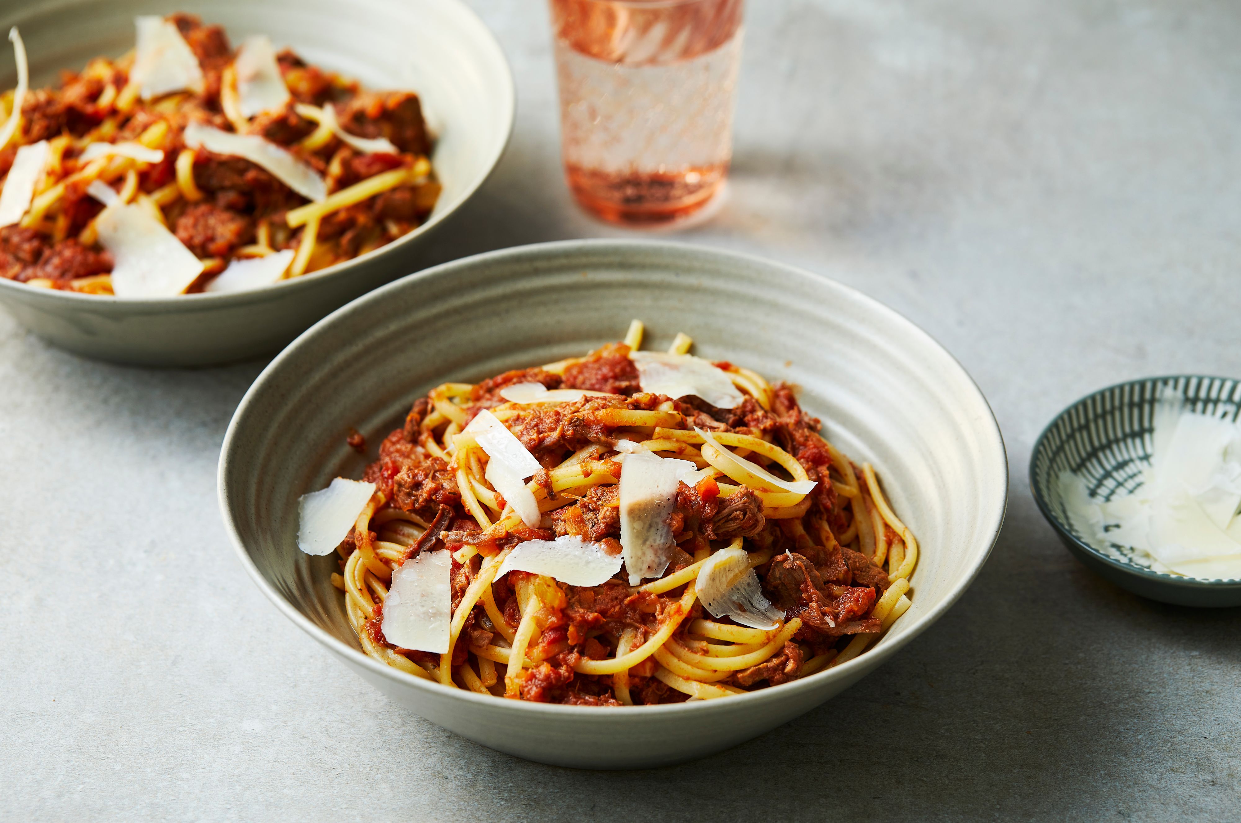 Slow Cooker Beef Ragu with Pasta